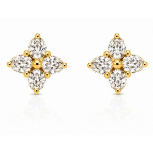 Pendientes de Flor Margarita de Alta Calidad, Tradicionales de la India, al Mejor Precio - Product Image 3