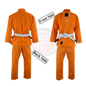 Uniforme de BJJ para Artes Marciales, Kimono de Jiu Jitsu, Lavado, 100% Algodón, Transpirable, Duradero, Tejido Ligero, Costuras Resistentes - Product Image 3
