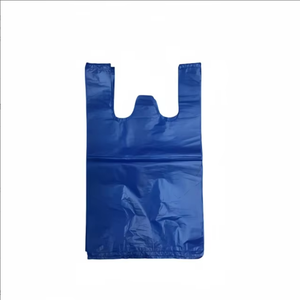 Sacs en plastique personnalisables en gros pour restaurants, sacs cadeaux, sacs en PE, HDPE, LDPE thermoscellables avec poignée, plusieurs tailles, couleurs et logos - Product Image 2