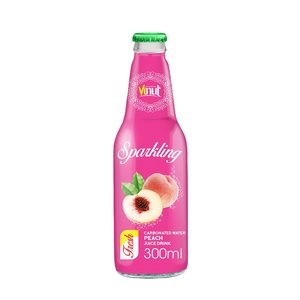 Bouteille de jus de pêche de 330 ml, eau gazeuse, fournisseurs et fabricants du Vietnam - Product Image 1