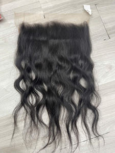 Extensions de cheveux naturels frontales 13x6, 100% cheveux humains bruts non traités - Product Image 3