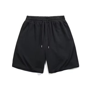 Pantalones Cortos de Felpa Francesa de Algodón Grueso, Bordado Personalizado, Ropa Urbana de Lujo, Pantalones de Felpa Lisos para Marcas Profesionales de Gimnasios - Product Image 4