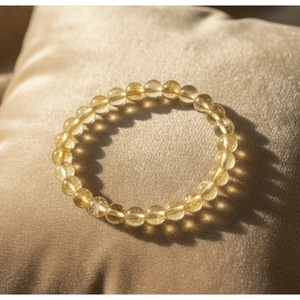 Wholesale Handcrafted Natural Citrine <b>Beaded</b> <b>Bracelet</b> From India Crystal Healing <b>Bracelet</b> for Success for Gift - Product Image 4