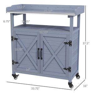 Armadio da Esterno in Legno con Spedizione Solo nei Giorni Feriali - Product Image 2