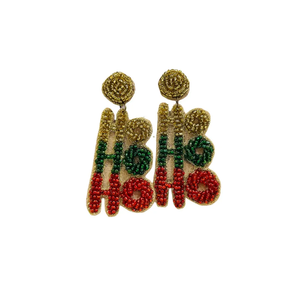 Pendientes colgantes hechos a mano con cuentas de calabaza y sombrero de bruja, estilo bohemio para mujer, joyería de fiesta - Product Image 4