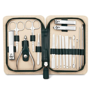 Kit complet de manucure et pédicure 16 pièces avec outils de précision chirurgicale, instruments de beauté en acier inoxydable - Product Image 4