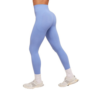 Collants thermiques d'hiver en polaire épaisse à taille mi-haute sans coutures pour femmes - Product Image 2