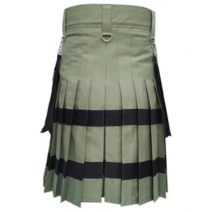 Kilt écossais traditionnel en laine pour homme adulte, vêtement européen pour les fanfares et autres événements - Product Image 4