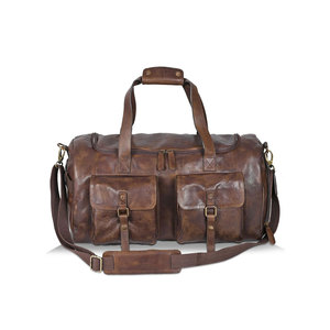 Bolsas de Viaje de Cuero Profesionales de Nuevo Diseño 2026, Bolsas de Viaje de Cuero Ligeras y Cómodas - Product Image 1