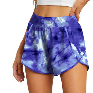 Shorts de sport pour femmes, style tendance, tissu respirant, vêtements de sport élégants pour la salle de sport - Product Image 1