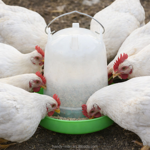 Bebedero de Plástico de 12L con Patas para Pollos y Aves de Corral, Tipo Bola - Product Image 2