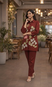 Luxurious Women's Co-ord Set Collection of Half Sleeve at Affordable Price Co-ord Sets Available for Office and Party Wear - Product Image 5
