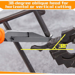 Pince coupante diagonale de précision à angle de 38 degrés, outil de coupe à pointe angulaire pour petit ingénieur - Product Image 3