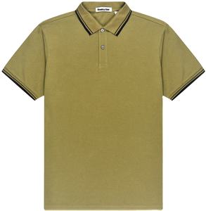 เสื้อโปโลแขนสั้น,เสื้อโปโลแขนสั้นสีส้มเหลือง - Product Image 1