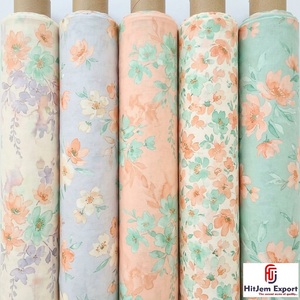 Tela de Poliéster Suave de Alta Calidad con Estampado Digital, Material Textil Premium para la Fabricación de Ropa de Moda - Product Image 1