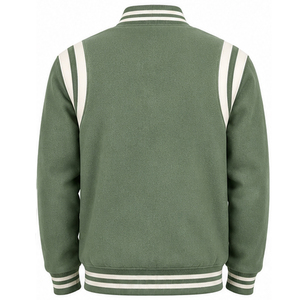 Veste universitaire en laine pour homme, patchwork personnalisé, OEM ODM, vente en gros, fabricant, fournisseur, vêtements de mode, vêtements personnalisés pour homme - Product Image 6