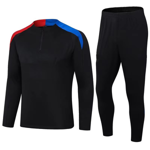 New Custom Winter Soccer/Basketball Warm up Training Suit Silk Screen Printed Design Breathable Lightweight <b>Tracksuits</b> OEM - Product Image 1