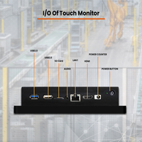 Panel PC Industri Android 11 Berkualitas Tinggi 10.1" Dengan Layar FHD 1280*800 PCAP Multi-Touch untuk Terminal Kios Pembayaran