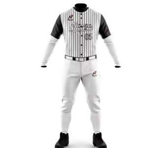 Uniforme de Béisbol Nuevo, de Alta Calidad, Hecho a Medida, Uniforme de Béisbol y Sóftbol 100% Poliéster - Product Image 1