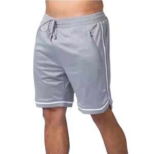 กางเกงขาสั้นบาสเก็ตบอลผ้าขนสัตว์ลำลองสำหรับผู้ชายเอวยางยืดแห้งเร็วชุดกีฬาชายหาดฤดูร้อนกระเป๋าหน้าป้องกันรอยยับป้องกันรังสียูวี - Product Image 1