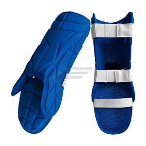 Protector de Piernas de Béisbol Premium, Protectores de Espinilla de Cuero PU, Protección Reforzada, Correas Ajustables, Duraderos para Entrenamiento - Product Image 6