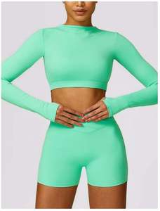 Hot Sale Custom Lightweight Yoga Shorts Outdoor Breathable Womens Sports Wear Shorts - Product Image 6