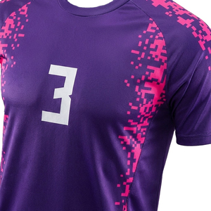 Uniformes de Fútbol Sublimados Personalizados OEM, Conjuntos de Camisetas de Fútbol Transpirables, Ropa Deportiva de Poliéster de Secado Rápido - Product Image 4