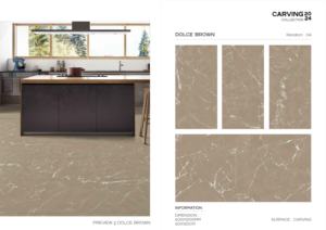 Azulejo de Porcelana Tallado de Diseño 600x1200, Formato Grande, Superficie Texturizada Premium, para Paredes y Pisos, Uso en Interiores y Exteriores - Product Image 2