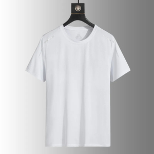 เสื้อยืดลำลองผู้ชาย ย้อมเส้นด้าย แห้งเร็ว ระบายอากาศดี กันยับ เป็นมิตรกับสิ่งแวดล้อม เหมาะสำหรับวิ่ง เดินป่า ตกปลา กีฬากลางแจ้ง เนื้อผ้านุ่ม - Product Image 4