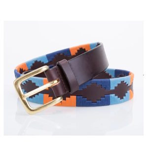 Ceintures Polo en Cuir de Vachette Véritable pour Hommes et Femmes, Boucle en Alliage, Strass, Option de Logo Personnalisé, Longueur Réglable, Style Sportif - Product Image 1