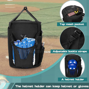 Bolsa de Béisbol Cómoda y Duradera para Equipos Deportivos, con Gran Espacio y Tela Resistente, Suministro del Fabricante - Product Image 3