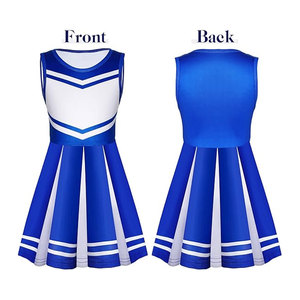 Disfraz de Animadora para Niñas, Traje de Animadora para Niños, Regalos para Fiestas de Halloween y Cumpleaños, Lindo Uniforme de Animadoras - Product Image 3