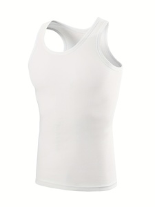 Comfortable Cotton Blend Tank <b>Top</b> Suitable for Casual Active Use Everyday Wear Summer Days <b>Layering</b> and Breathable Relaxation - Product Image 3