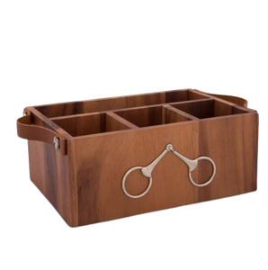 Precios más bajos: Cesta de madera de mango para utensilios de cocina, soporte de madera para cubiertos. - Product Image 6