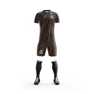 Uniforme de Entrenamiento de Fútbol Deportivo de Poliéster 100% con Logotipo y Colores Personalizados de Alta Calidad / Precio de Mayoreo, Secado Rápido - Product Image 3