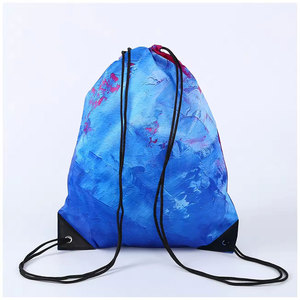 Drawstring Bags Everyday Carry Drawstring Bags With Spacious Interior <b>For</b> Shopping And Travel Use - Product Image 5