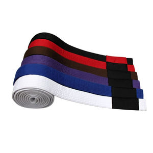 Ceintures de Judo et de BJJ de Haute Qualité 100% Coton, Ceinture d'Arts Martiaux BJJ Taille Haute, Écologique, Respirante, Extensible, Service OEM - Product Image 4