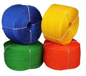 เชือกโพลีโพรพิลีนแบบถัก 3 เส้น ชนิดเส้นเดี่ยว วัสดุบริสุทธิ์ หลายสี สำหรับงานก่อสร้าง งานทางทะเล เชือกพลาสติก - Product Image 2