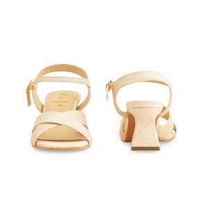 Sandale à talon formelle pour femme fauve modèle FR5385 - Product Image 2