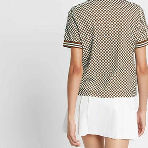 Vêtements de sport d'été respirants et confortables de haute qualité, logo brodé, golf, chemise en tricot pour femmes, décontracté, séchage rapide - Product Image 6