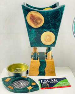 Magnifique brûleur d'encens, vente chaude, brûleur de bakhoor en bois et résine pour une utilisation aromatique, prix de gros de Falak World Export - Product Image 2