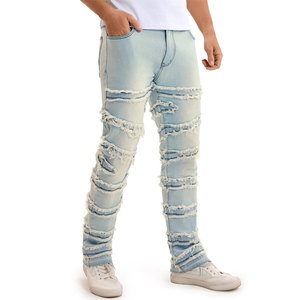 Pantalones de Hombre de Diseño Moderno, Ligeros, Casuales, de Lona 100% Algodón, Tela Elástica Suave, Corte Relajado, Elegantes para Uso Diario - Product Image 1