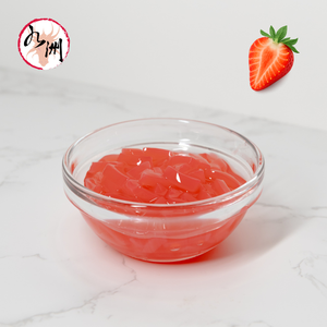 Gelatina de Fresa y Coco Nata de Coco, Aditivo Listo para Consumir para Bebidas de Té de Burbujas, Botella de 3.85 kg - Product Image 1