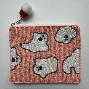 Magnifique porte-monnaie artisanal perlé avec doublure douce, broderie décorative de perles de rocaille, pour les amateurs de mode - Product Image 6