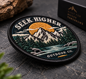 Wholesale Embroidered Logo Patches Factory Direct <b>Iron</b> <b>On</b> Sew <b>On</b> Badges for Jackets Hats Bags Sportswear and Uniforms - Product Image 1