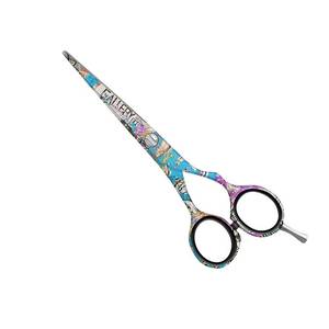 Ciseaux de coiffure professionnels en acier inoxydable, lame tranchante, manche long, pour droitiers, usage en salon - Product Image 1