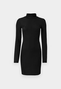 ผู้ผลิตชุดเดรสทรงเข้ารูปแขนยาวแบบพรีเมียม ผ้าริบเนื้อนุ่ม  ชุดเดรสทรงสลิมฟิต จำหน่ายส่ง - Product Image 4