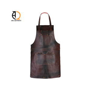 Leather <b>Apron</b> Professional Chef <b>Work</b> <b>Apron</b> - Product Image 1