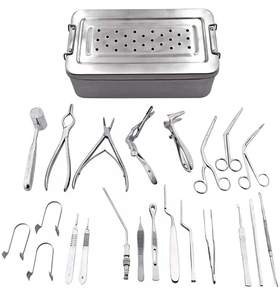 Ensemble d'instruments de septoplastie 23 pièces, kit d'instruments chirurgicaux ORL pour la correction du septum nasal et les procédures de rhinologie - Product Image 3