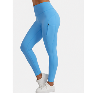 Leggings Deportivos de Compresión Ligeros para Mujer, Leggings de Yoga para Entrenamiento, Secado Rápido, Gimnasio, 100% Poliéster - Product Image 4